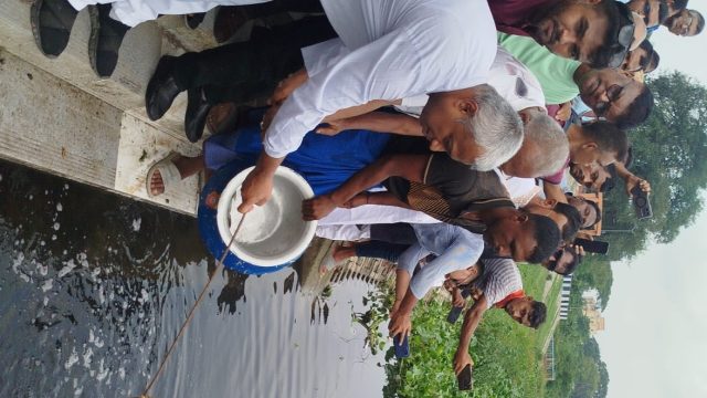 যশোরে জিয়াউর রহমানের শাহাদৎ বার্ষিকী উপলক্ষে ভৈরব নদীতে মাছের পোনা অবমুক্তকরণ